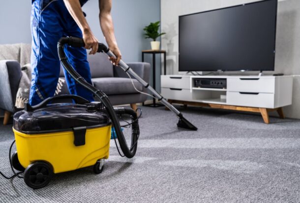 service de passage d'aspirateur