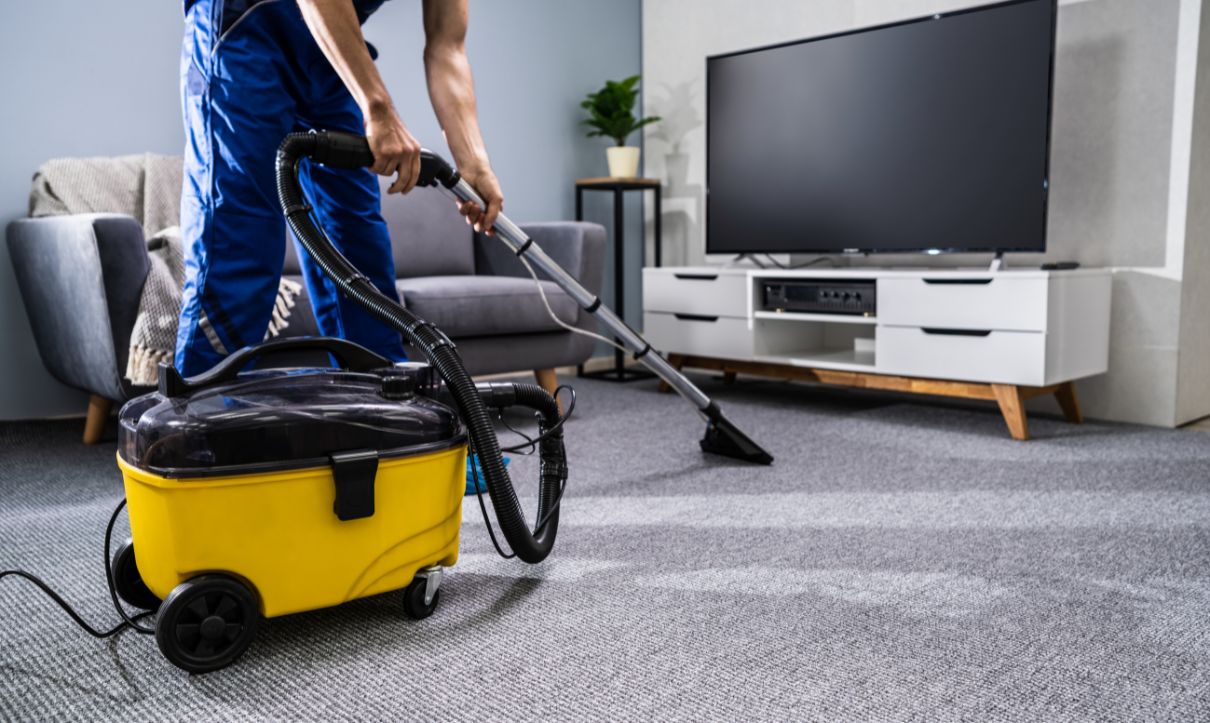 service de passage d'aspirateur