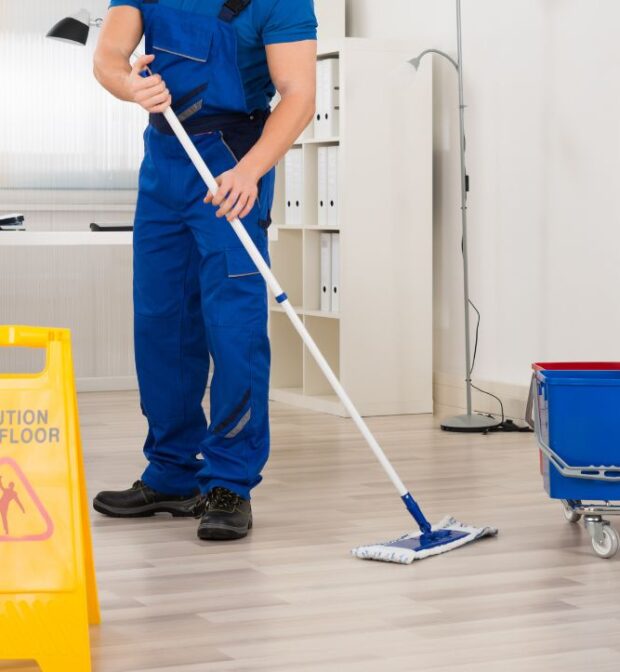 service de nettoyage de planchers